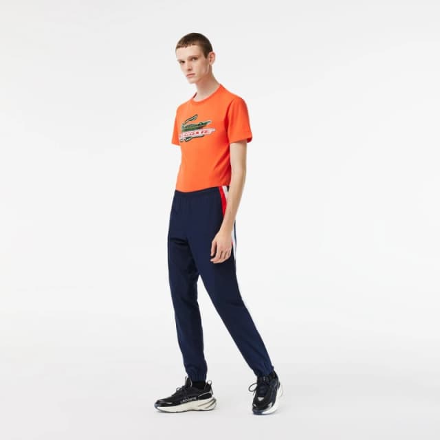 Lacoste Mens Slim Fit Joggers Blue/Corrida male XS