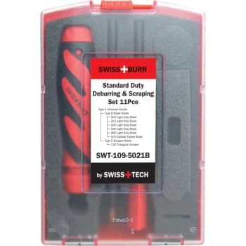 B & C Standard Duty Deburring & Scraping Set 11PC
