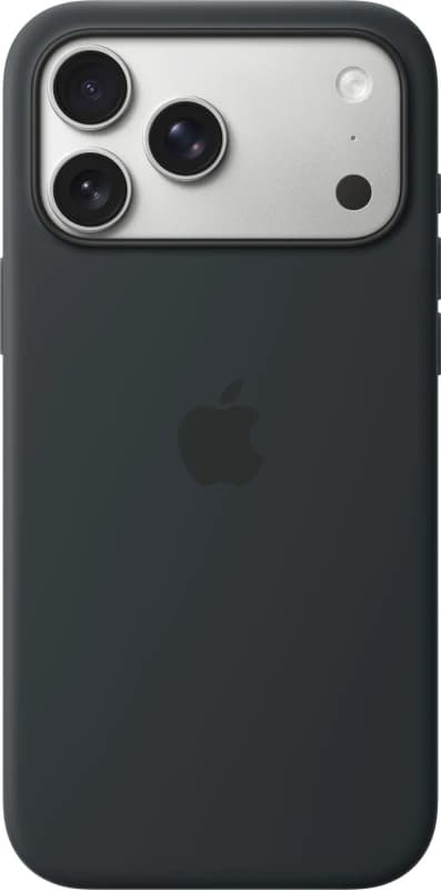 Apple Silicone Case with MagSafe for iPhone 17 Pro Max - Black