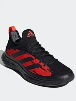 adidas Defiant Generation Multicourt Tennis Shoes - White/Red, Size 11, Men