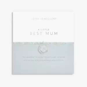 Live Life In Colour Best Mum Silver And Green 17.5cm Bracelet 6224