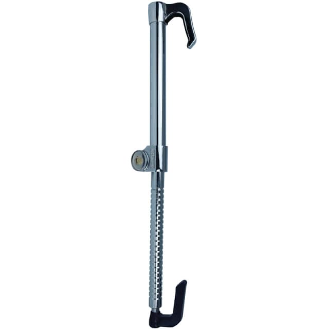 Streetwize Heavy Duty Pedal to Steering Wheel Lock Car Tools One Size Black 80868803000