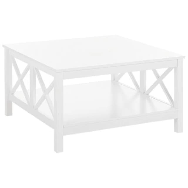 Beliani Cottage Coffee Table Lotta White