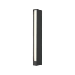 Larissa Miziya LED Post Light 12W Aluminium 3000K Dark Grey IP65