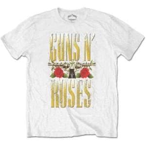 Guns N' Roses - Big Guns Unisex Large T-Shirt - White