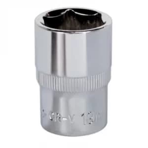 WallDrive Socket 19MM 1/2" Square Drive Fully Polished