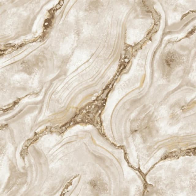 Rasch Palmetto Agate Taupe Wallpaper, Brown 529456