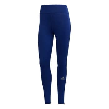 adidas Own The Run Better Winter Running Leggings - Victory Blue