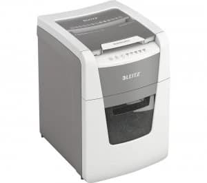 LEITZ IQ AutoFeed Small Office 100 P4 Cross Cut Paper Shredder
