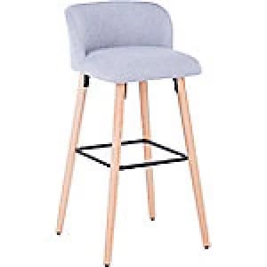 Alphason Bar Stool Admiral Grey