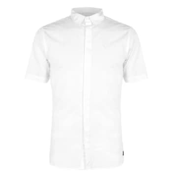 Firetrap Short Sleeve Muscle Shirt Mens - White