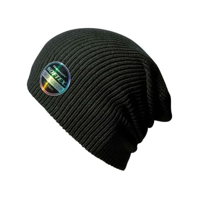 Result Core Mens Softex Beanie in Black Male One Size