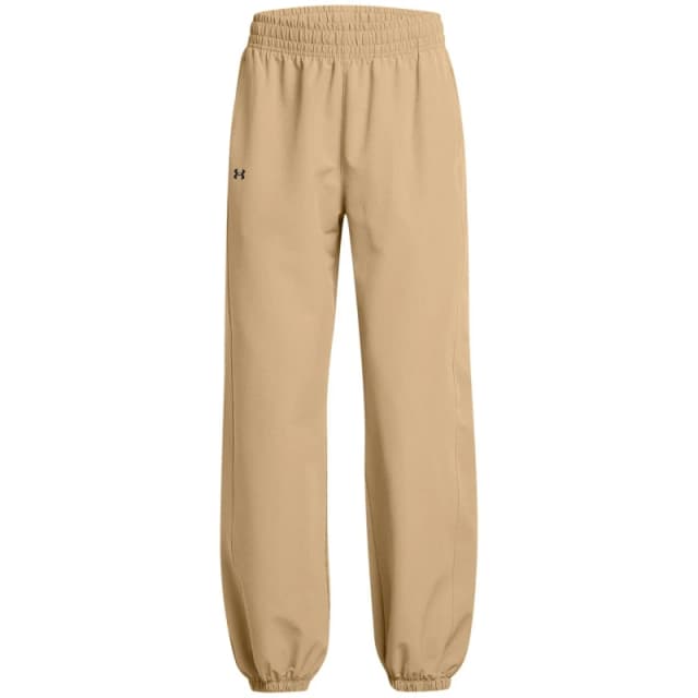 Under Armour Womens Closed Hem Woven Joggers Brown female 8 (XS)
