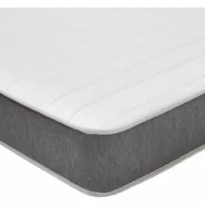Advanced technique Pocket Spring with Superior Next-Gen Memory Fibre Luxurious Grey Border Spring Mattress, Single 90cm x 190cm - Starlight Beds