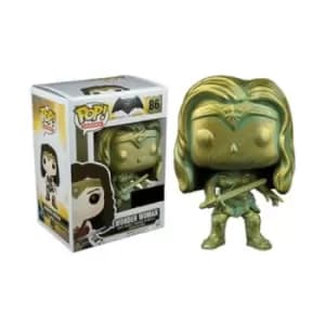 DC Comics Batman v Superman Wonder Woman (Patina) EXC Pop! Vinyl Figure