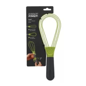 Joseph Joseph, Twist 2 In 1 Silicone Whisk, Green