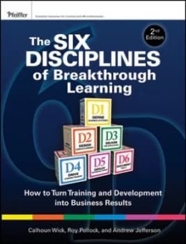 The Six Disciplines of Breakthrough Learning by Calhoun W. Wick Hardback