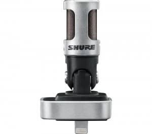 SHURE Motiv MV88 Lightning Microphone - Black