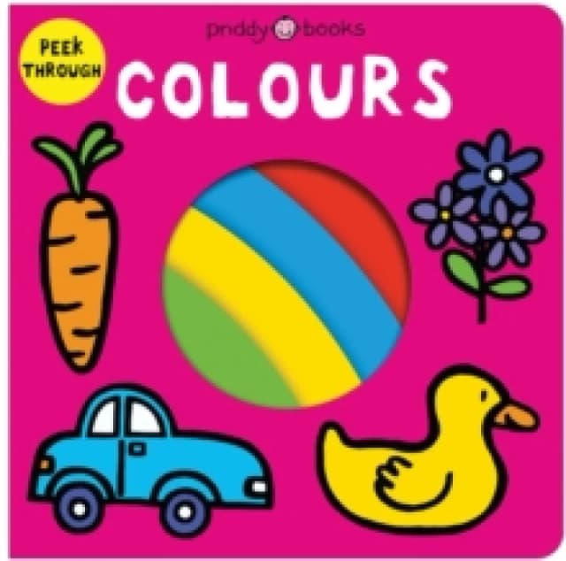 Peek Through Colours Board book