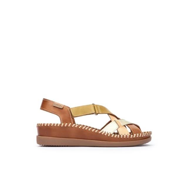 Pikolinos Womens semi-open sandals Pikolinos Cadaques Marron Female 41