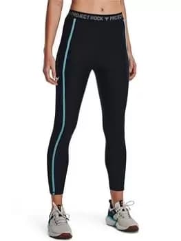 Under Armour Project Rock Ankle Leggings - Black
