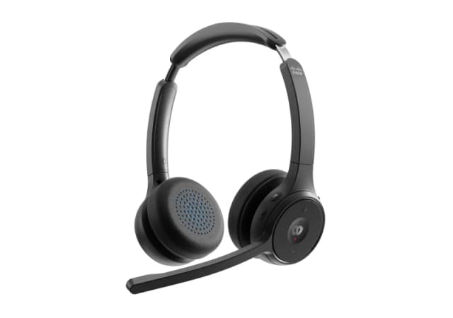 Cisco Headset 722. Wireless Dual On-Ear Bluetooth Headset with Webex B