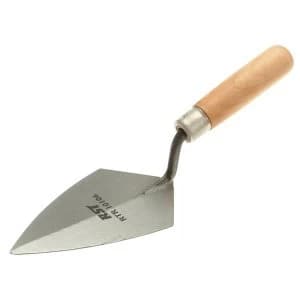 R.S.T. Pointing Trowel Philadelphia Pattern Wooden Handle 5in