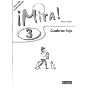 Mira 3 Rojo Workbook (Pack of 8)