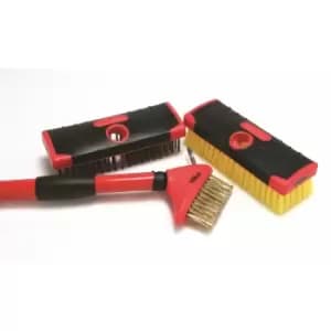 3 pce Extending Garden Brush Set - Hilka