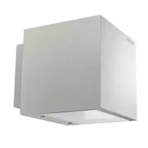 1 Light Outdoor Wall Light Grey IP65