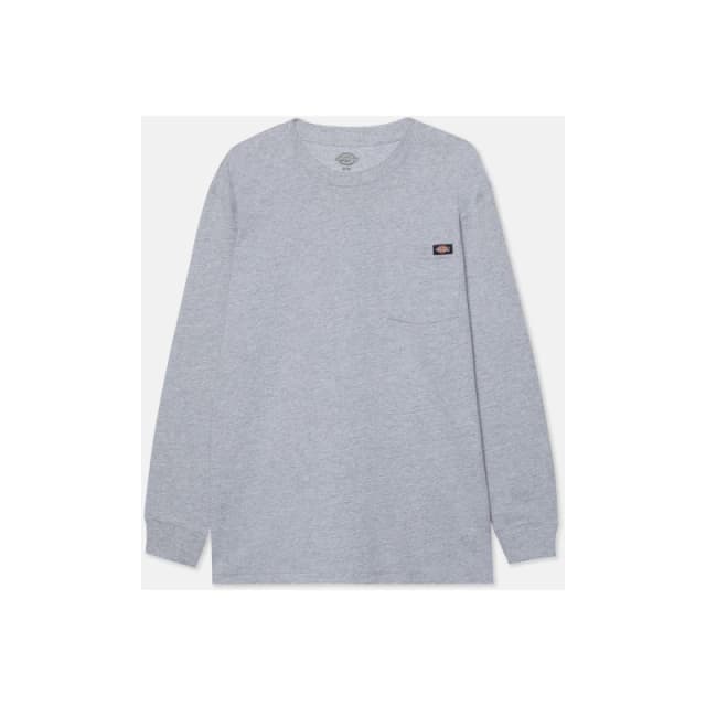 Dickies Pocket Tee Long Sleeve Charcoal