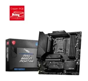 MSI MAG B660M MORTAR Intel DDR5 Micro ATX Motherboard - LGA 1700