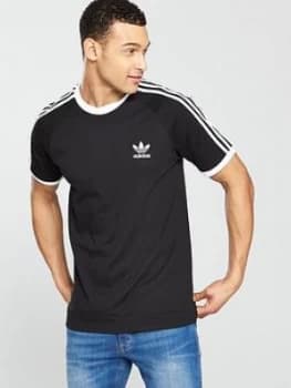 adidas Originals California T-Shirt, Black Size M Men