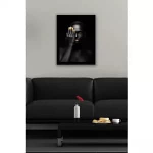 SC0090 Multicolor Decorative Framed MDF Painting