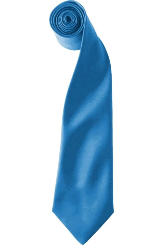 Premier Premier Men Colours Satin Clip Tie Pack of 2 in Dark Blue Dark Blue One Size Male 5059269154004