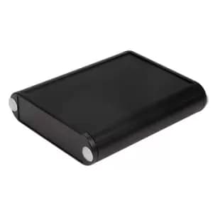 Hammond 1455B802BK Aluminium Enclosure Slimline 80x71.7x19mm Black