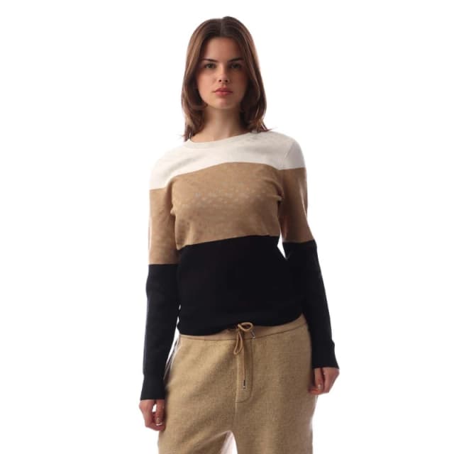 Boss Womens Fireria Crew Neck Jumper Open Misc female 6 (XS)