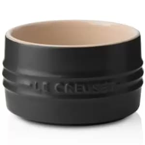 Le Creuset Stoneware Stackable Ramekin Satin Black