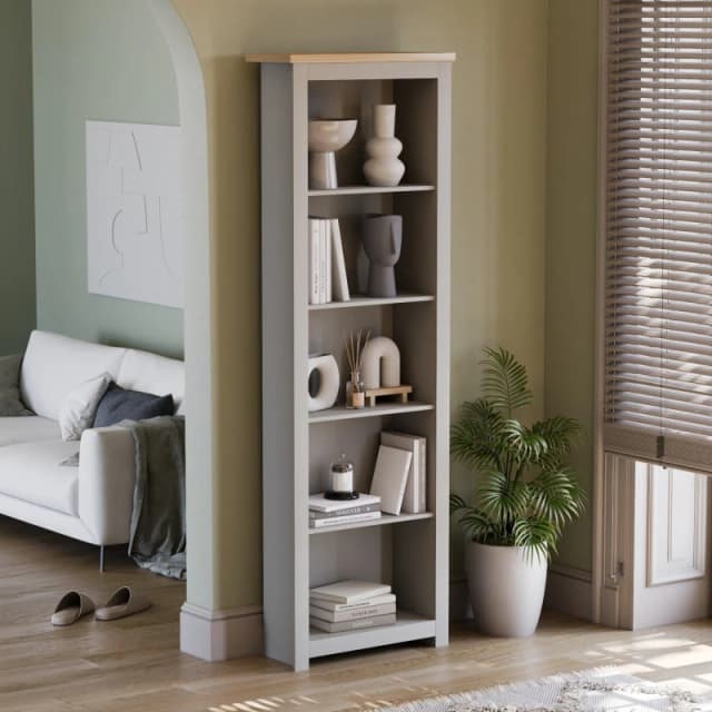 Lassic Vida Designs Arlington 5 Tier Bookcase Grey unisex 5 Tier