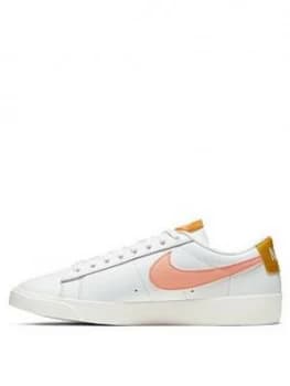 Nike Blazer Low Le - White/Pink