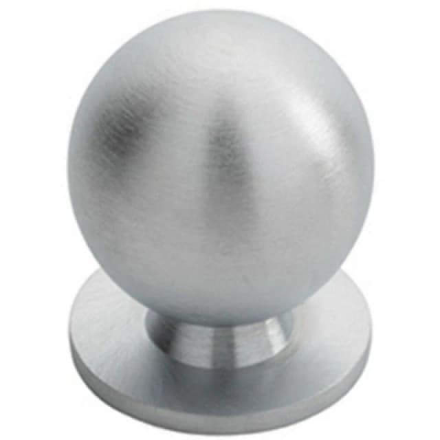 Loops Solid Ball Cupboard Door Knob 25mm Diameter Satin Chrome Cabinet Handle Multi unisex