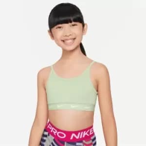 Nike Dri-FIT One Big Kids (Girls') Sports Bra - Green