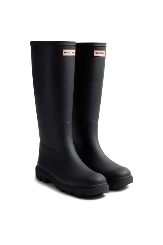 Hunter Mens Downpour Tall Boot in Black Size: 11 Black Male 11