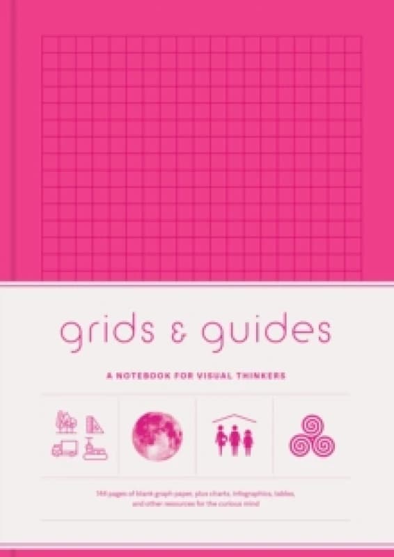 Grids & Guides (Pink) : A Notebook for Visual Thinkers Notebook / blank book