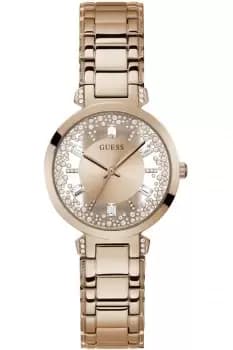 Ladies Guess Crystal Clear Watch GW0470L3