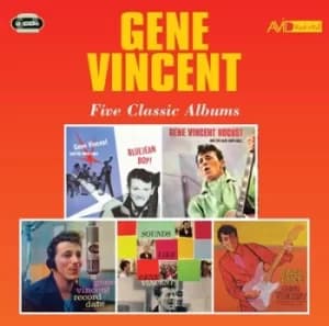 Five Classic Albums by Gene Vincent CD Album