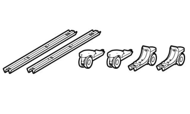 Cisco - Wheels kit - for P/N: CS-BRD55P-MM-NR-K9, CS-BRD55P-NR-K7,...