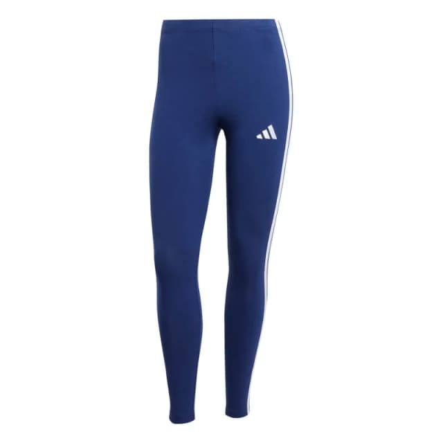 adidas Essentials 3 Stripe Leggings Womens - Blue Blue L