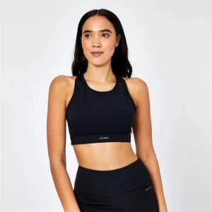 USA Pro Medium Sports Bra - Black