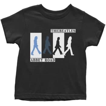 The Beatles - Abbey Road Colours Crossing Kids 12 Months T-Shirt - Black